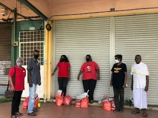 Covid-19 aid relief, 2020