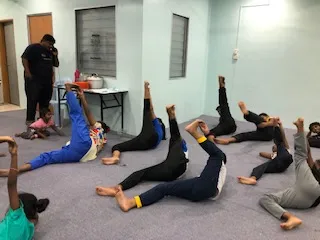 Weekly yoga, Batu Caves