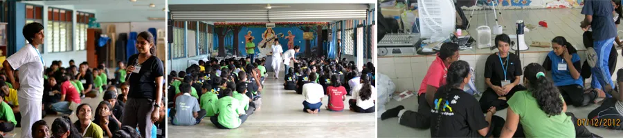 7-day yoga camp, December 2012
